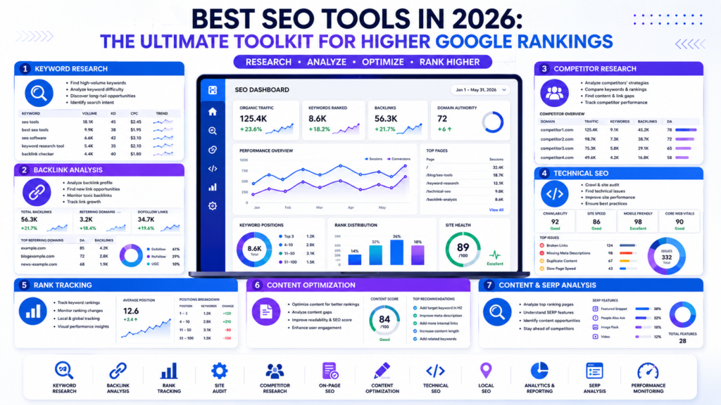 best seo tools in 2026