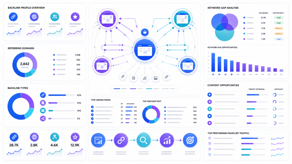 Best SEO Tools for Competitor and Backlink Analysis