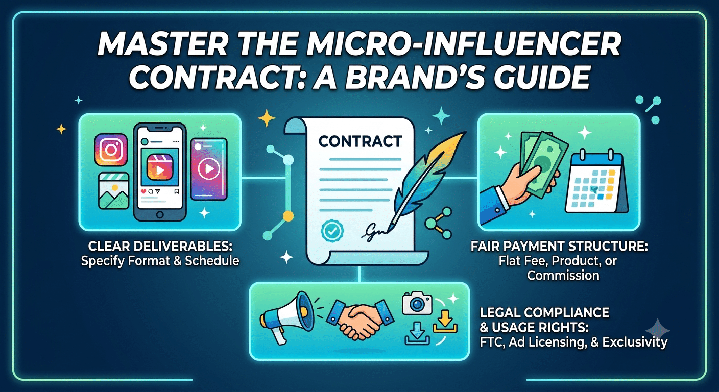 Micro-Influencer Contracts 101: What to Include Before You Pay for a Post